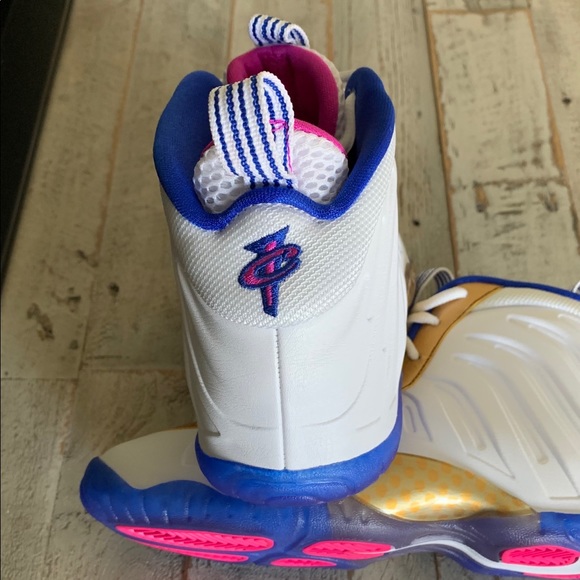 🌼NIKE🌼LITTLE POSITE ONE GS ‘Fuchsia Blast’ - Picture 5 of 10